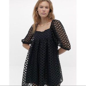 Kimchi Blue Moe Dot puff sleeve dress babydoll